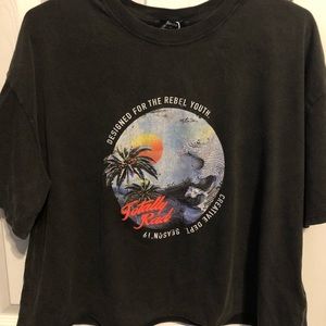 Totally Rad Oversized Crop